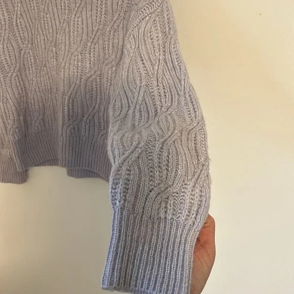 Vineyard Vines Knit Pastel Purple Turtleneck Sweater Size XS - Picture 2 of 6